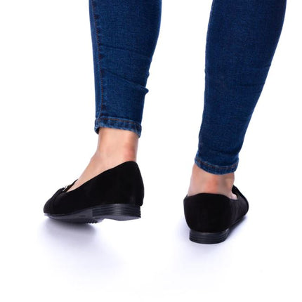 Sandalias Mujer Zurich - Negro Gamuza