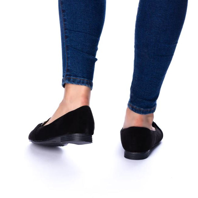 Sandalias Mujer Zurich - Negro Gamuza
