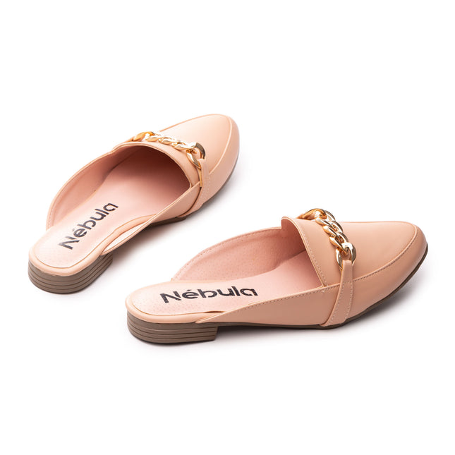 Sandalias Mujer Zurich - Nude Cuero