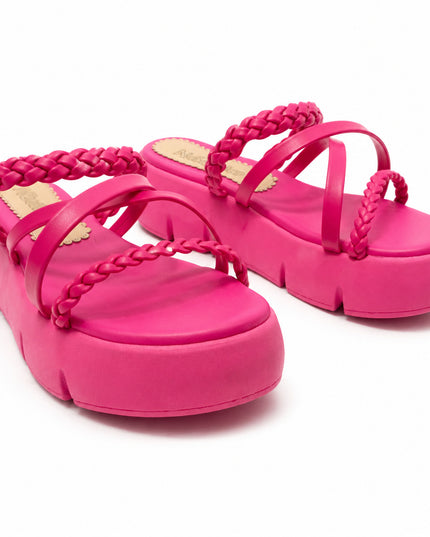 Sandalias Casuales Mujer Abuya - Fucsia