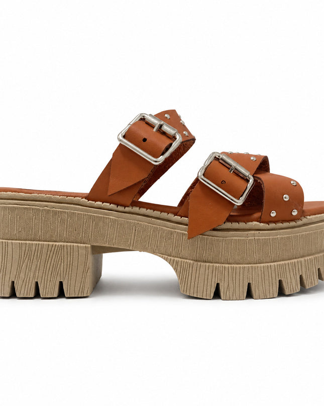 Sandalias Casuales Mujer Babilonia - Camel