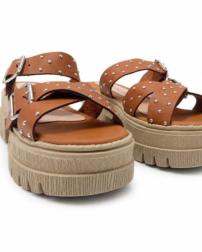 Sandalias Casuales Mujer Babilonia - Camel