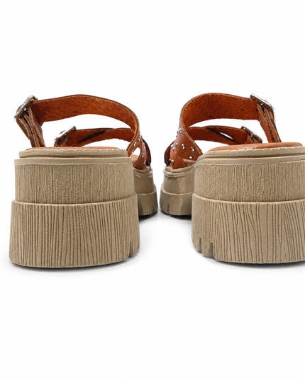 Sandalias Casuales Mujer Babilonia - Camel