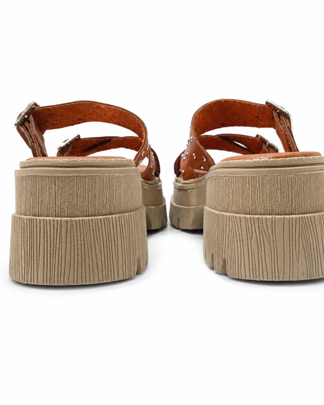 Sandalias Casuales Mujer Babilonia - Camel