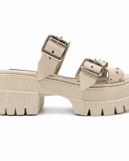 Sandalias Casuales Mujer Babilonia - Nude
