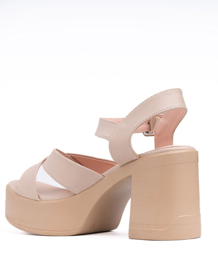 Sandalias de Vestir Mujer Bartoni - Beige