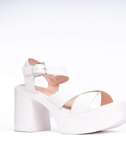 Sandalias de Vestir Mujer Bartoni - Blanco