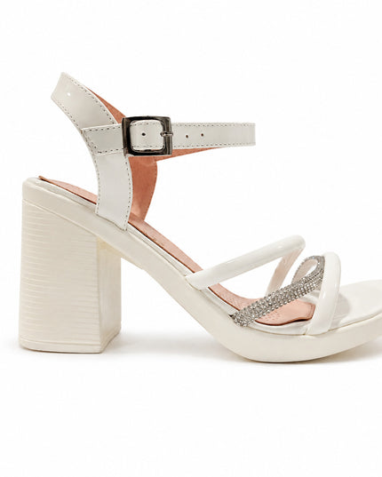 Sandalias de Vestir Mujer Calandria - Blanco