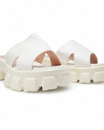 Sandalias Casuales Mujer Celia - Blanco