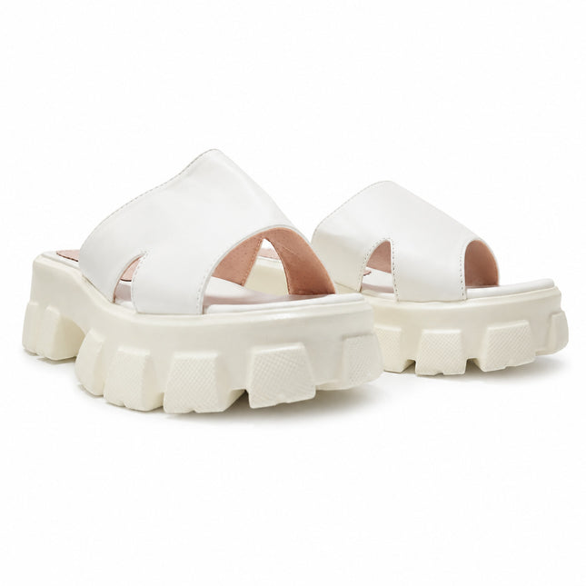 Sandalias Casuales Mujer Celia - Blanco
