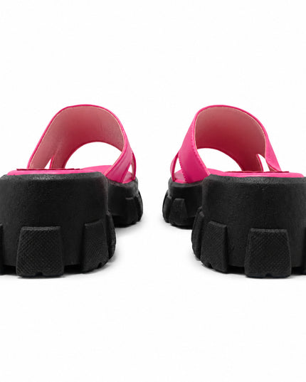 Sandalias Casuales Mujer Celia - Fucsia