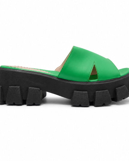Sandalias Casuales Mujer Celia - Verde