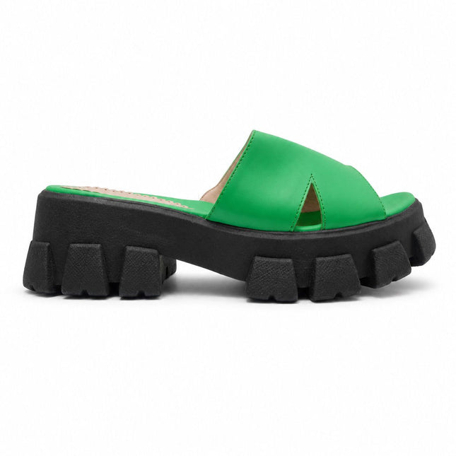 Sandalias Casuales Mujer Celia - Verde