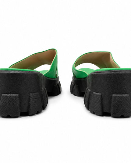 Sandalias Casuales Mujer Celia - Verde