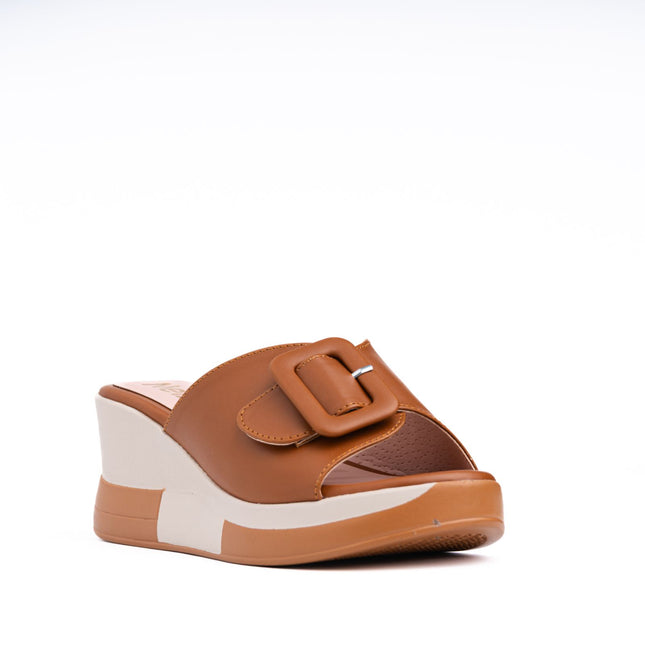 Sandalias Casuales Mujer Celiz - Camel