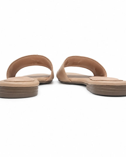 Sandalias Casuales Mujer Circulo - Nude