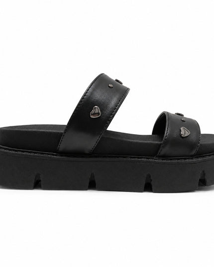 Sandalias Casuales Mujer Cuore - Negro