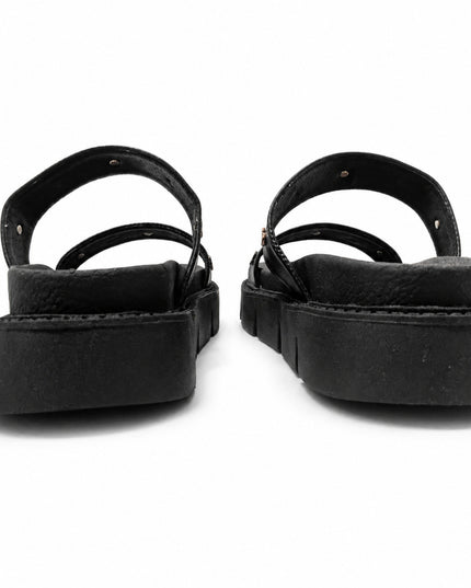 Sandalias Casuales Mujer Cuore - Negro