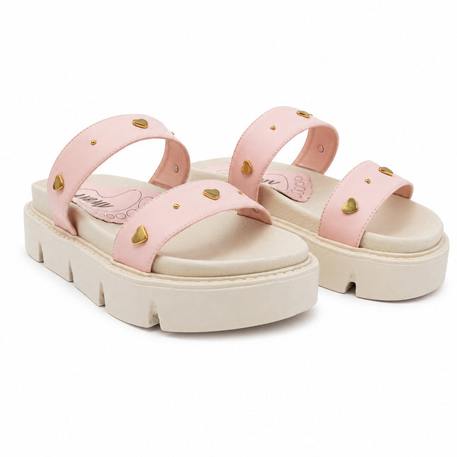 Sandalias Casuales Mujer Cuore - Rosado