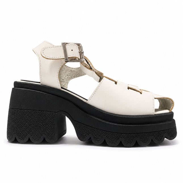 Sandalias Casuales Mujer Dakar - Blanco