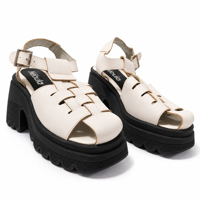 Sandalias Casuales Mujer Dakar - Blanco
