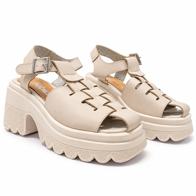 Sandalias Casuales Mujer Dakar - Nude