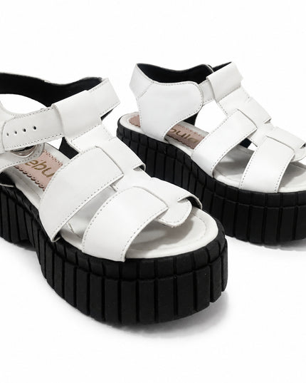 Sandalias Casuales Mujer Dovra - Blanco
