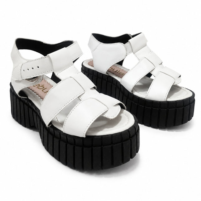 Sandalias Casuales Mujer Dovra - Blanco
