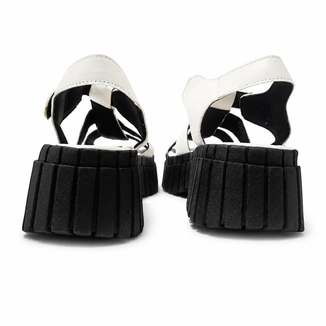 Sandalias Casuales Mujer Dovra - Blanco