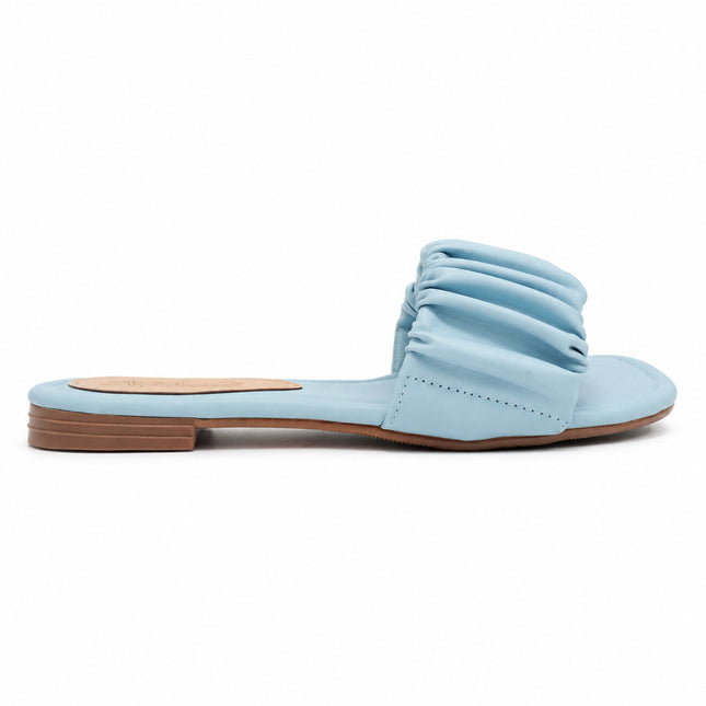 Sandalias Casuales Mujer Genova - Celeste