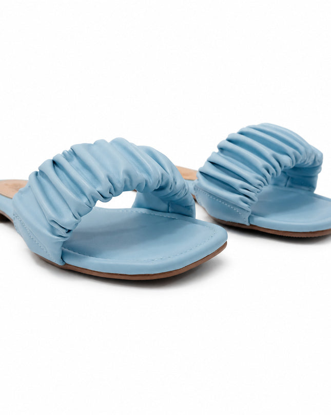 Sandalias Casuales Mujer Genova - Celeste