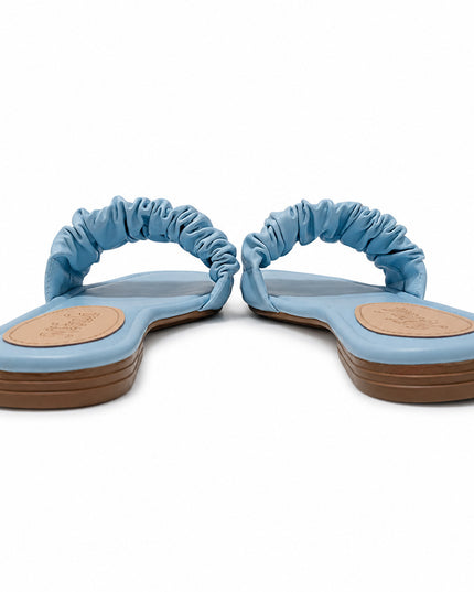 Sandalias Casuales Mujer Genova - Celeste