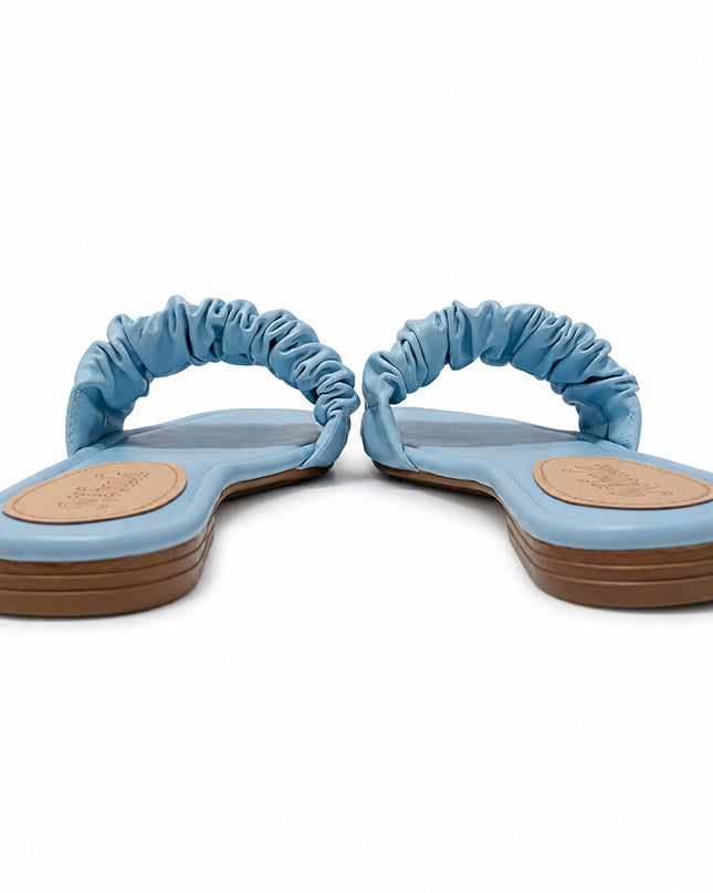 Sandalias Casuales Mujer Genova - Celeste