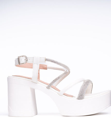 Sandalias de Vestir Mujer Isabell - Blanco