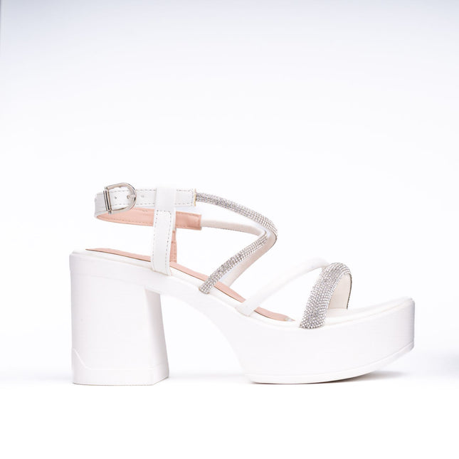 Sandalias de Vestir Mujer Isabell - Blanco