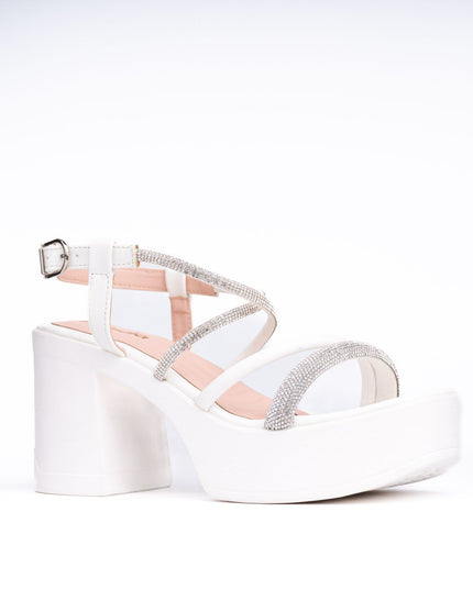 Sandalias de Vestir Mujer Isabell - Blanco