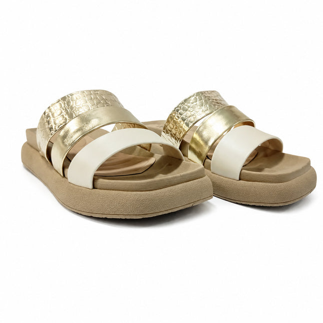 Sandalias Casuales Mujer Jamileth - Dorado