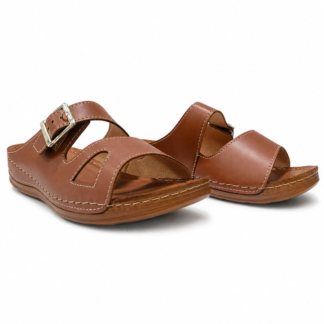 Sandalias Casuales Mujer Joph - Marron
