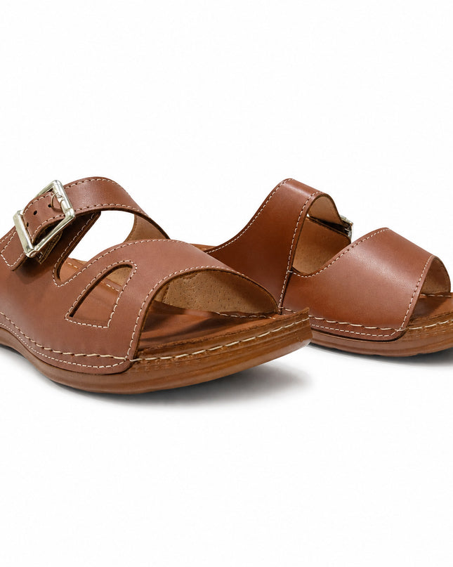 Sandalias Casuales Mujer Joph - Marron