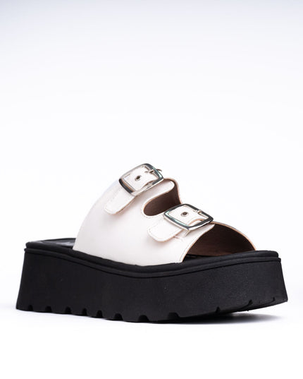 Sandalias Casuales Mujer Jovinah - Blanco
