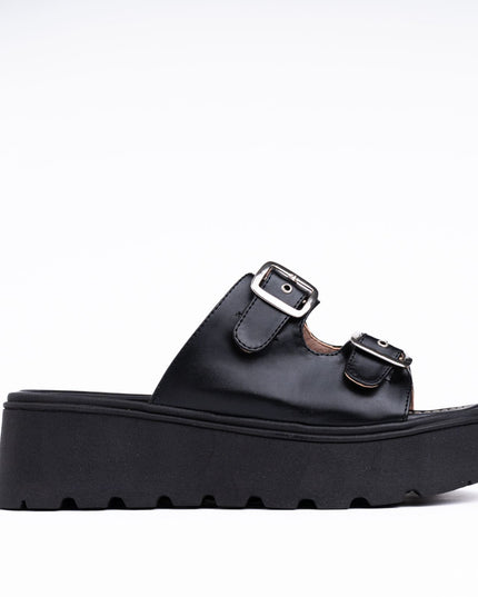 Sandalias Casuales Mujer Jovinah - Negro