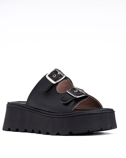 Sandalias Casuales Mujer Jovinah - Negro