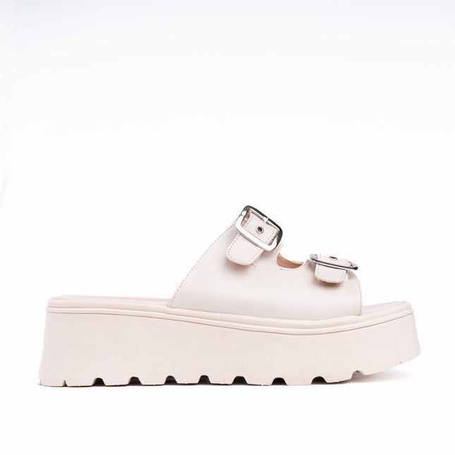 Sandalias Casuales Mujer Jovinah - Nude