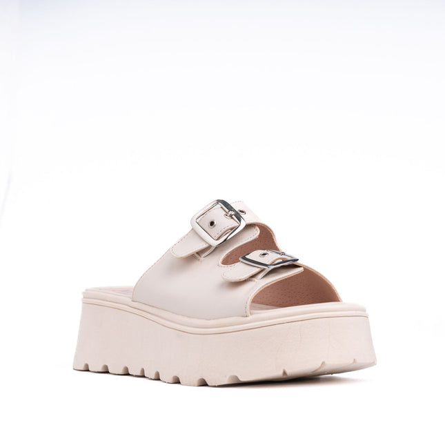 Sandalias Casuales Mujer Jovinah - Nude