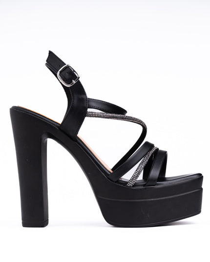 Sandalias de Vestir Mujer Kachov - Negro