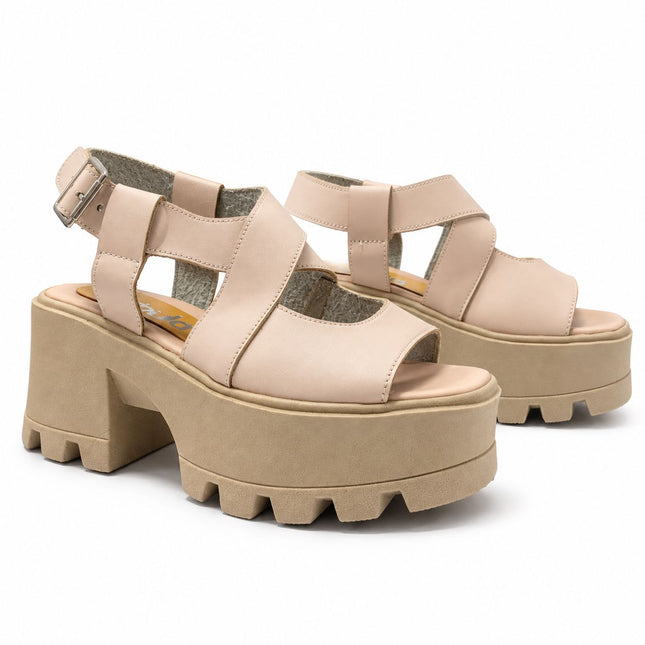 Sandalias Casuales Mujer Kampala - Nude