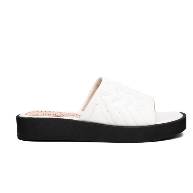 Sandalias Casuales Mujer Kardashian - Blanco