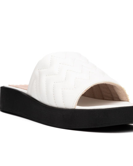 Sandalias Casuales Mujer Kardashian - Blanco