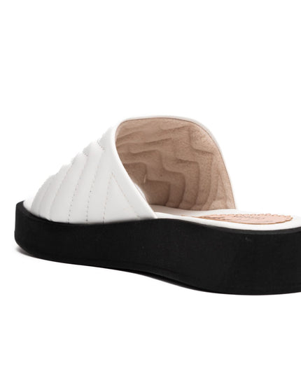 Sandalias Casuales Mujer Kardashian - Blanco
