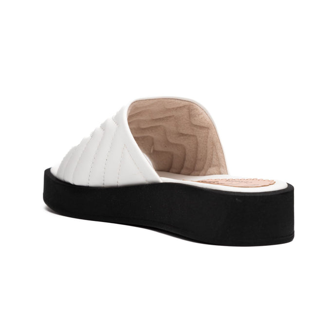 Sandalias Casuales Mujer Kardashian - Blanco